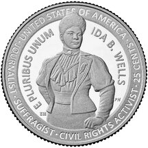 25 Cent USA 2025 - Ida B. Wells