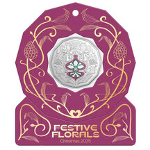 50 Cents Austrália 2025 - Vianočné kvety - blister