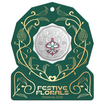 50 Cents Austrália 2025 - Vianočné kvety - blister