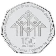 20 Rupees Sri Lanka 2021 - Sčítanie ľudu