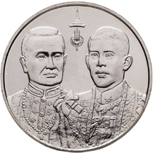 20 Bath Thajsko 2025 - Rama X a Rama I