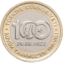 1 Lira Turecko 2022 - Veľká ofenzíva