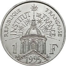 1 Franc Francúzsko 1995 - Institut de France