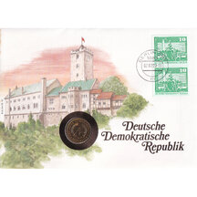 Numizmatická obálka DDR 1990