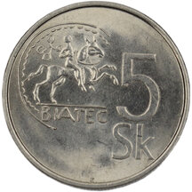 5 Koruna Slovenská republika 2007