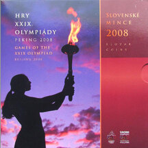 Sada obehových mincí SR 2008