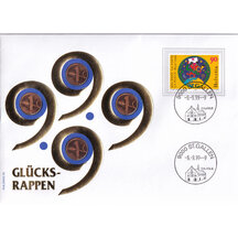 Numizmatická obálka Švajčiarsko 1986