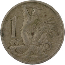 1 Koruna Československo 1922