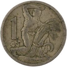 1 Koruna Československo 1923