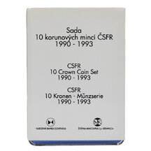 Sada obehových mincí ČSFR