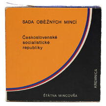 Sada obehových mincí ČSSR 1989