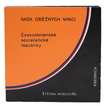 Sada obehových mincí ČSSR 1990
