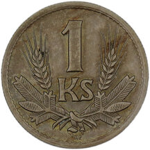 1 Koruna Slovensko 1945