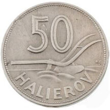 50 Halier Slovensko 1941
