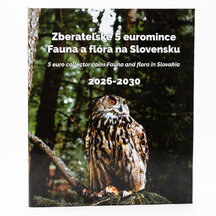 Album na mince 5 € (Fauna a flóra) 2026-2030 var. 1