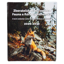 Album na mince 5 € (Fauna a flóra) 2026-2030 var. 2