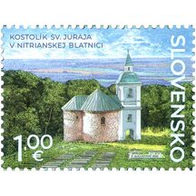 Známka Slovensko 2023 - Kostolík sv. Juraja