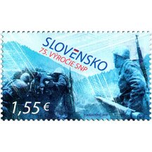 Známka Slovensko 2019 - 75. výročie SNP