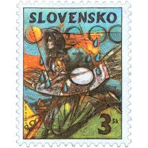 Známka Slovensko 1997 - Veľká noc