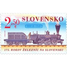 Známka Slovensko 2023 - Železnice SR