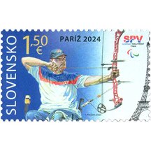 Známka Slovensko 2024 - Paralympiáda Paríž