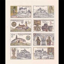 Hárček Československo 1982 - Hrady a zámky