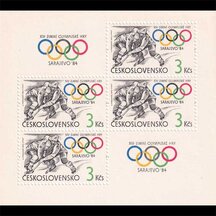 Hárček Československo 1984 - ZOH Sarajevo