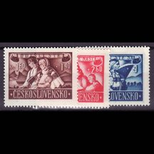 Séria známok Československo 1946 - Návrat do vlasti