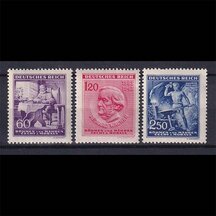 Séria známok Protektorát Čechy a Morava 1943 - Richard Wagner