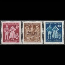 Séria známok Protektorát Čechy a Morava 1944 - Výročie protektorátu