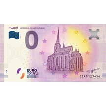 0 Euro Souvenir Česko 2019 - Plzeň