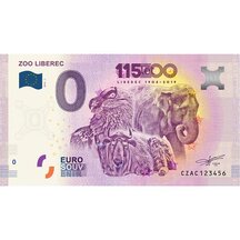 0 Euro Souvenir Česko 2019 - ZOO Liberec