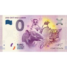 0 Euro Souvenir Česko 2019 - ZOO Ústí nad Labem