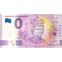 0 Euro Souvenir Česko 2021 - Václav IV. Lucemburský