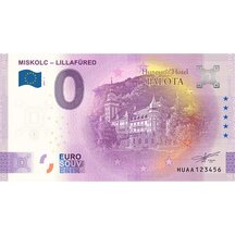 0 Euro Souvenir Maďarsko 2021 - Miskolc - Lillafured