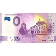 0 Euro Souvenir Maďarsko 2022 - Gyulai Almásy-Kastély