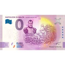 0 Euro Souvenir Malta 2023 -  Napoleon in Malta