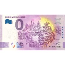 0 Euro Souvenir Nemecko 2022 - Frohe Weihnachten