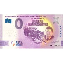0 Euro Souvenir Poľsko 2021 - Muzeum Drukarstwa Rodziny - Anniversary