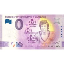 0 Euro Souvenir Poľsko 2021 - Muzeum sportu i turystyki w Warszawie 5