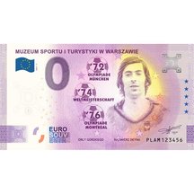 0 Euro Souvenir Poľsko 2021 - Muzeum sportu i turystyki w Warszawie 7