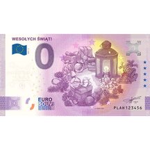 0 Euro Souvenir Poľsko 2021 - Wesołych Świąt! - Anniversary