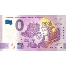 0 Euro Souvenir Poľsko 2022 - Jadwiga Andegaweńska Regina