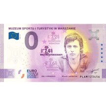 0 Euro Souvenir Poľsko 2022 - Muzeum sportu i turystyki w Warszawie 12