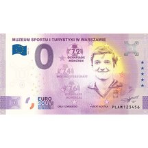 0 Euro Souvenir Poľsko 2022 - Muzeum sportu i turystyki w Warszawie 17