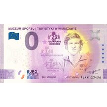 0 Euro Souvenir Poľsko 2022 - Muzeum sportu i turystyki w Warszawie 18