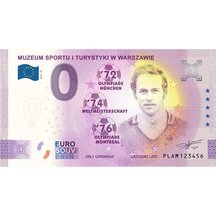 0 Euro Souvenir Poľsko 2022 - Muzeum sportu i turystyki w Warszawie 20