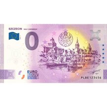 0 Euro Souvenir Poľsko 2022 - Szczecin Waly Chrobrego