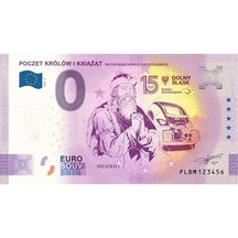 0 Euro Souvenir Poľsko 2023 - Poczet królów i ksiažat 2