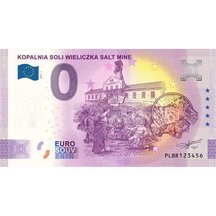 0 Euro Souvenir Poľsko 2024 - Kopalnia Soli Wieliczka